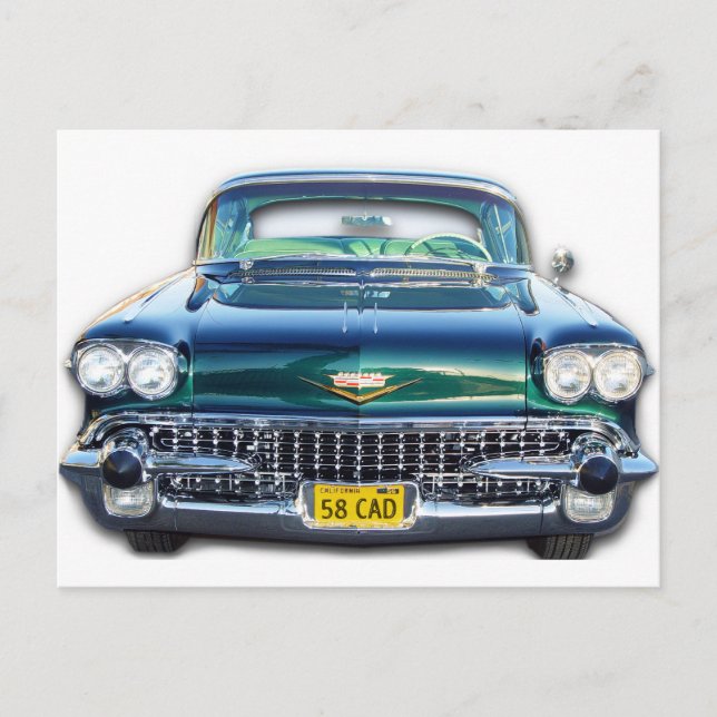 CARTE POSTALE 1958 CADILLAC (Devant)