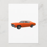 1969 Chevelle SS : Fin orange