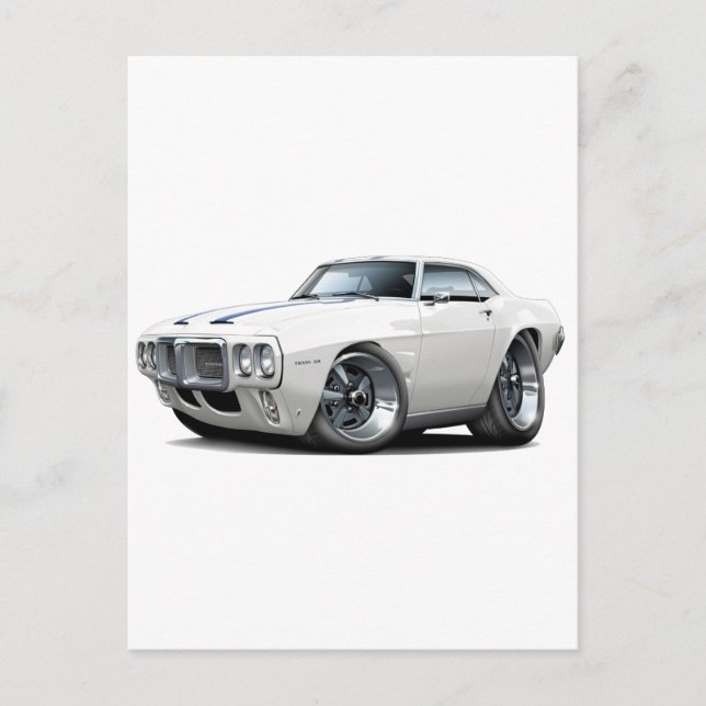 Carte Postale 1969 Firebird Trans Am (Devant)