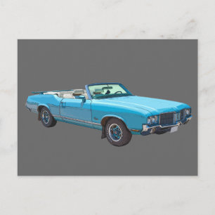 Carte Postale 1971 Oldsmobile Cutlass Supreme Muscle Car