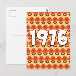 Carte Postale 1976 vintage
