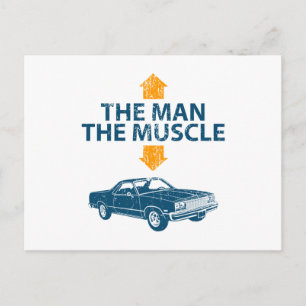 Carte Postale 1977 Chevrolet El Camino