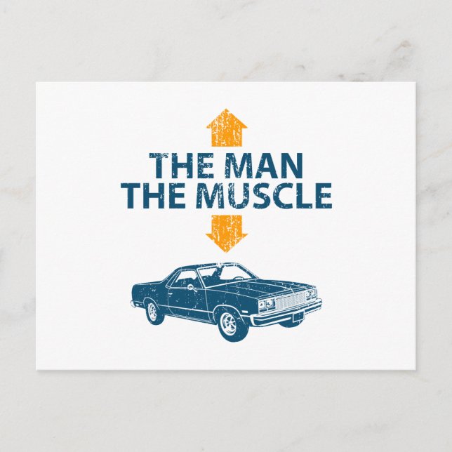 Carte Postale 1977 Chevrolet El Camino (Devant)