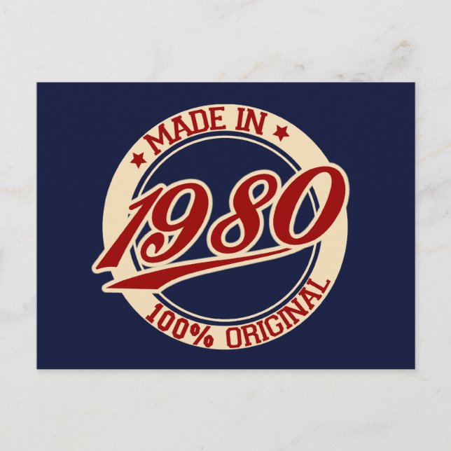 CARTE POSTALE 1980 (Devant)
