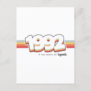 Carte Postale 1992 La naissance des légendes