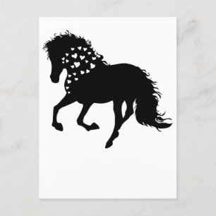 Carte Postale 1- Chemise à cheval, Aiguille à cheval, Filles Che