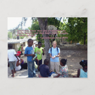 Carte Postale 1 Corinthiens 3:16