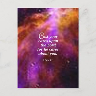 Carte Postale 1 Pierre 5:7
