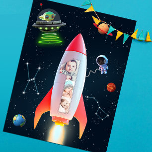 Carte Postale 1er Anniversaire de Rocket Space   Un énorme colla