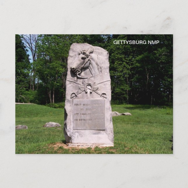 CARTE POSTALE 1ER CALVAIRE MASSACHUSETTS (Devant)