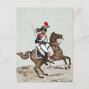 Carte Postale 1er régiment de Cuirassiers