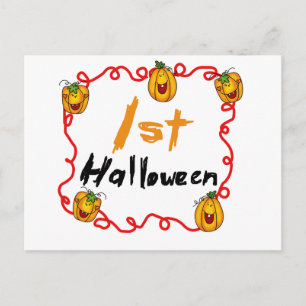 Carte Postale 1er t-shirts et cadeaux d'Halloween