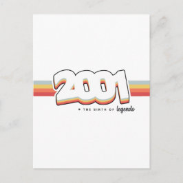 Carte Postale 2001 La naissance de légendes