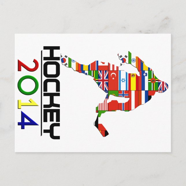 Carte Postale 2014: Hockey (Devant)