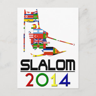 Carte Postale 2014 : Slalom