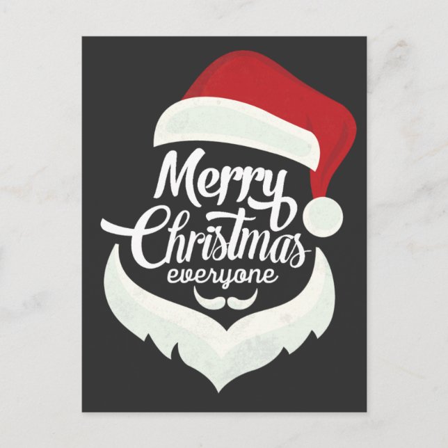 carte postale 2017 de bonne année de Joyeux Noël (Devant)