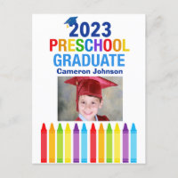 2023 Diplômé pré-K enfants de l'enseignement présc