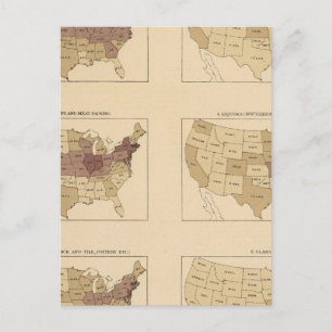 Carte Postale 204 Manufactures/mille²