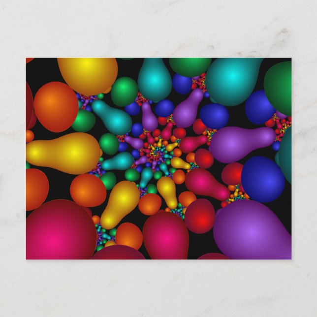 Carte Postale 205 Fractal (Devant)