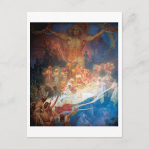 Carte Postale #20 Apothéose des Slaves, Mucha