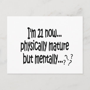 Carte Postale 21e anniversaire TShirts