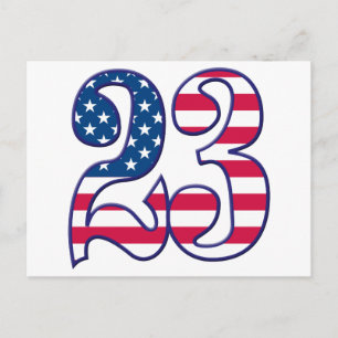 Carte Postale 23 ans USA