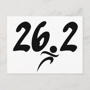 Carte Postale 26,2 marathon