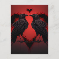 2 Corbeau et Coeur gothique