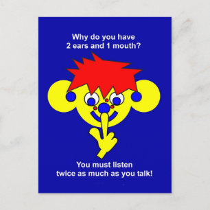 Carte Postale 2 épis 1 bouche