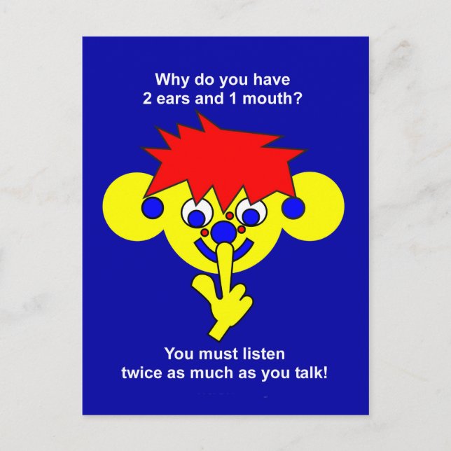 Carte Postale 2 épis 1 bouche (Devant)