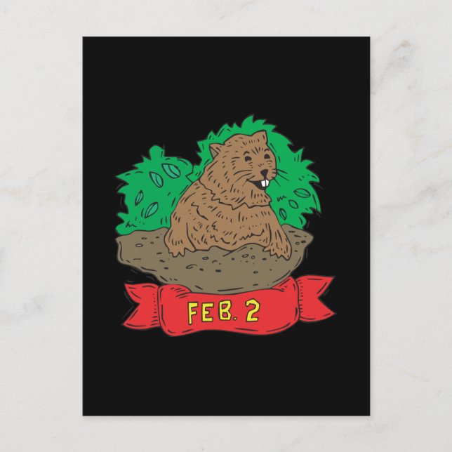 Carte Postale 2 février (Devant)