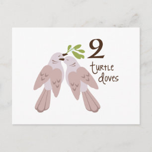 Carte Postale 2 Turtle Dove