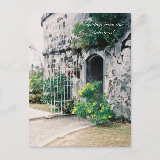 Carte Postale 2a-mine, salutations des Bahamas !, Julie Henkle (Devant)