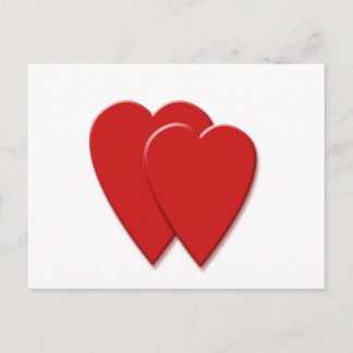 Carte Postale 2coeurs