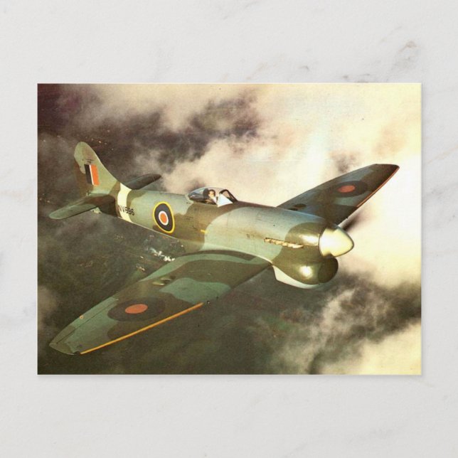 Carte Postale 2ÈME GUERRE MONDIALE - Avion de guerre historique  (Devant)