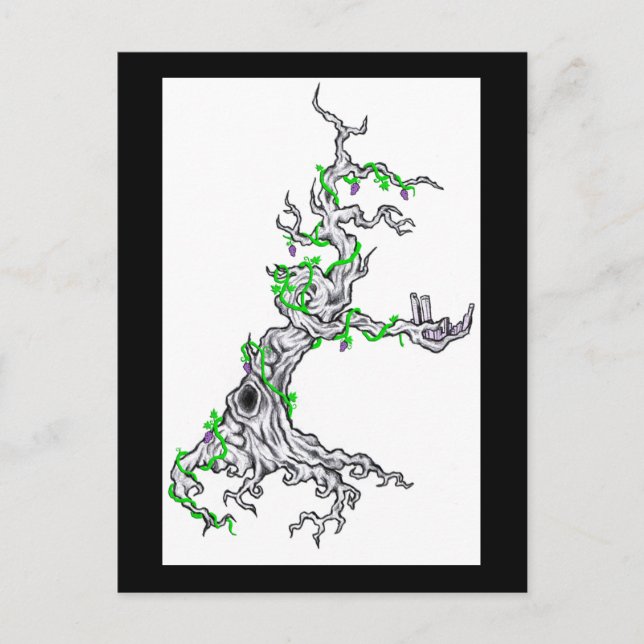 Carte Postale 303 arbre (Devant)