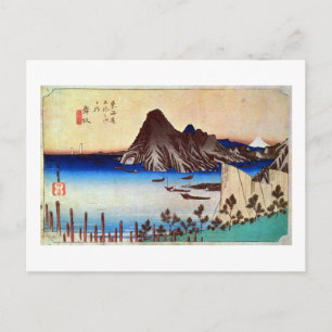 CARTE POSTALE 31. 舞 坂 宿, 広