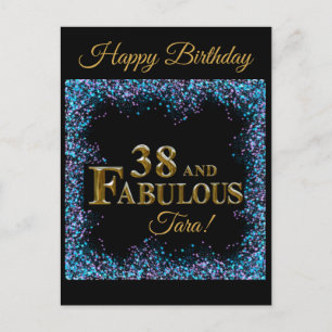 Carte Postale 38e anniversaire 