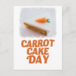 Carte Postale 3 février - Journée du gâteau aux carottes - Jour 