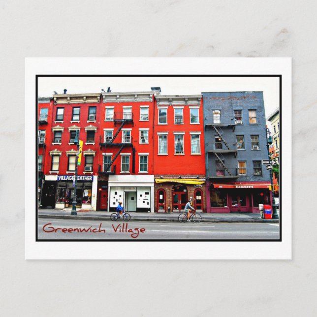 Carte postale 3 - Greenwich Village, NYC (Devant)