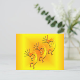 Carte Postale 3 Kokopelli #89