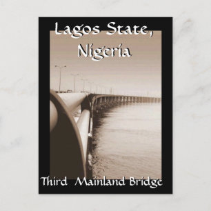 Carte Postale 3 Pont continental MOJISOLA A GBADAMOSI
