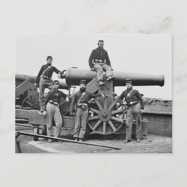 Carte Postale 3e Régiment, Massachusetts Artillerie lourde : 186 (Devant)