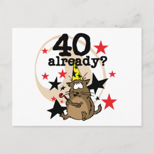 Carte Postale 40 Anniversaire déjà