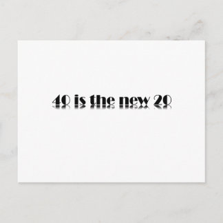 Carte Postale 40 est le nouveau 20 Anniversaire design