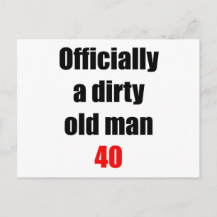 Carte Postale 40 Vieux Homme Sale