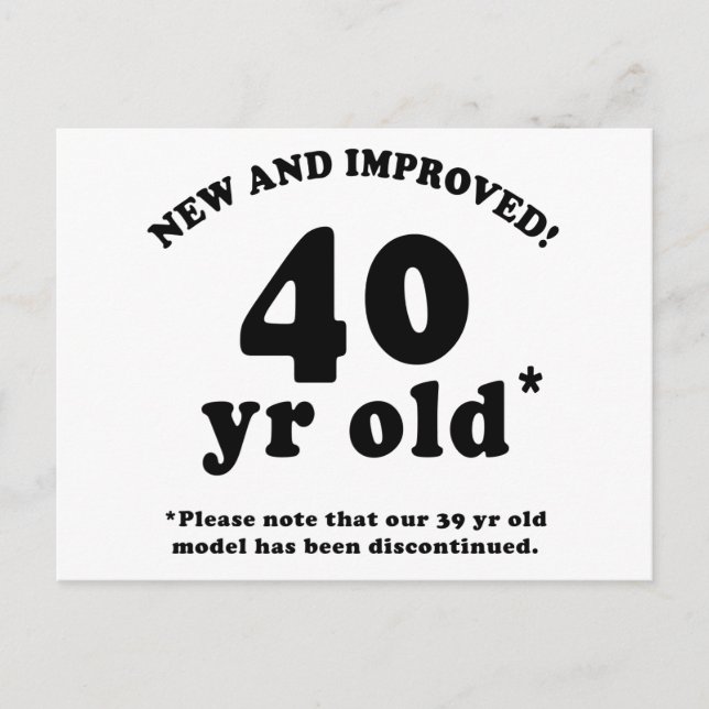 Carte Postale 40e anniversaire Gag Dons (Devant)