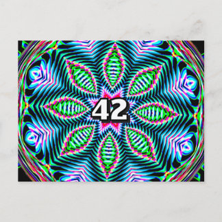 Carte Postale 42 (vous pouvez changer le nombre)