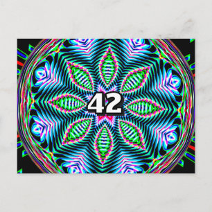 Carte Postale 42 (vous pouvez changer le nombre)