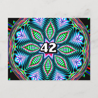 Carte Postale 42 (vous pouvez changer le nombre)